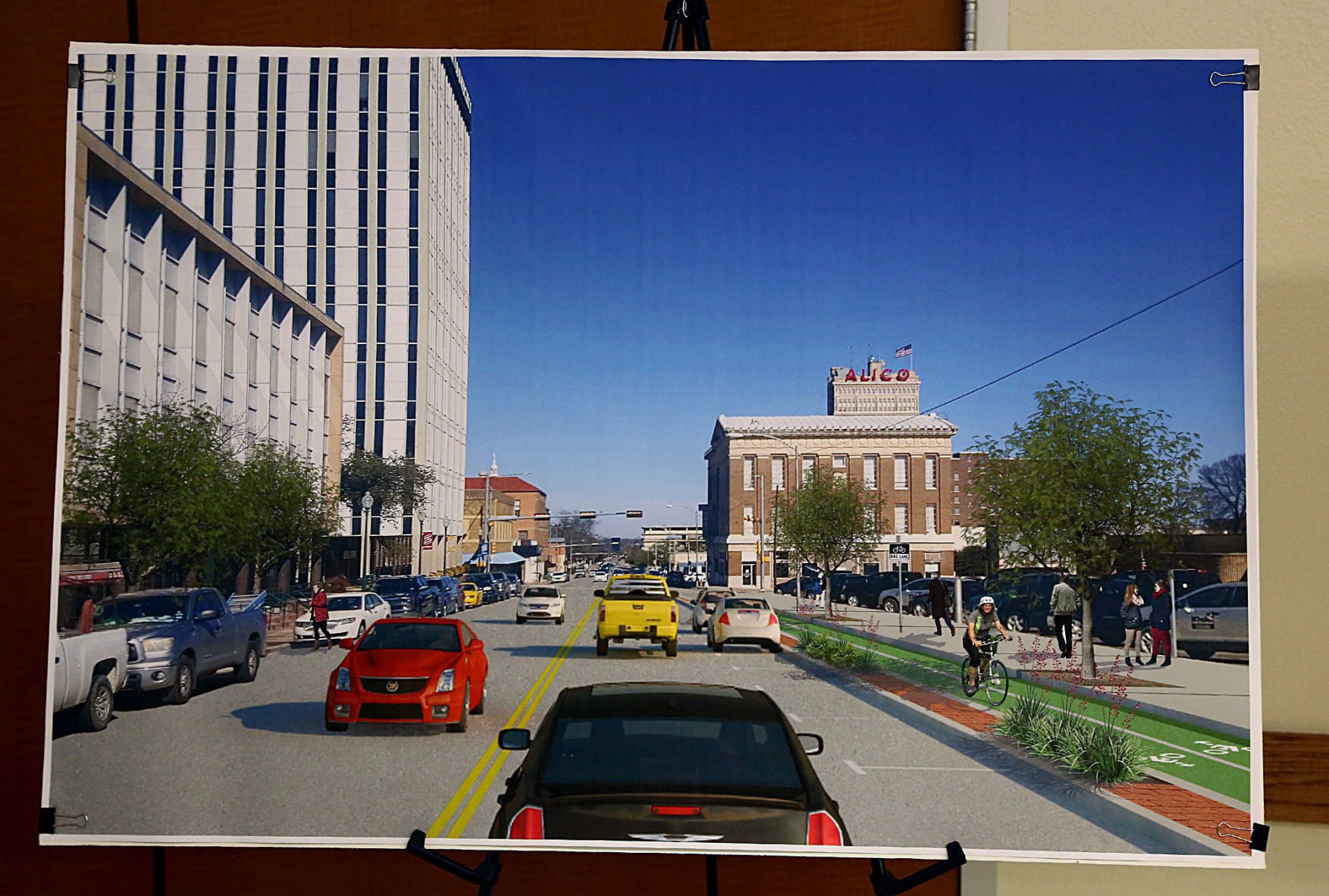 Two-way downtown streets